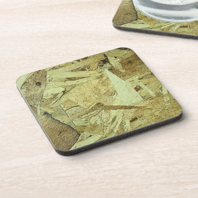 Dessous-de-verre Plywood de carte à puce OSB (Côté gauche)
