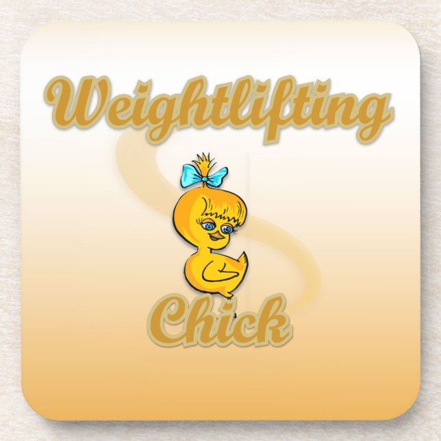 Dessous-de-verre Poids Chick (Devant)