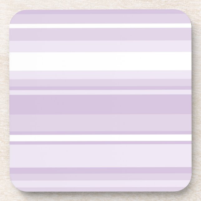 Dessous-de-verre Poignée rayures violettes (Devant)