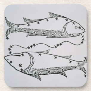 Dessous-de-verre Poissons (les poissons) une illustration du 'poèt