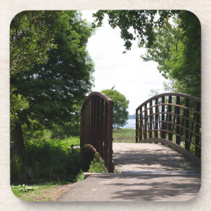 Dessous-de-verre Pont au lac Parker à Lakeland photo