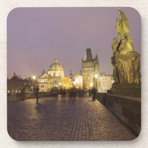 Dessous-de-verre Pont de Charles, photo de souvenir de Prague