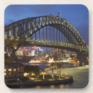 Dessous-de-verre Pont de Sydney Harbour et Park Hyatt Sydney Hotel