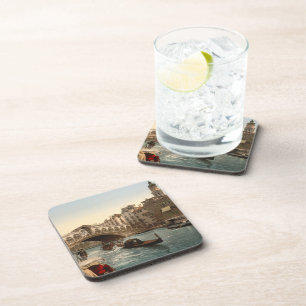 Dessous-de-verre Pont II, Venise, Italie de Rialto