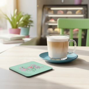 Dessous-de-verre Pony Beverage Coaster