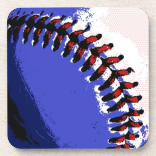 Dessous-de-verre Pop Art Baseball