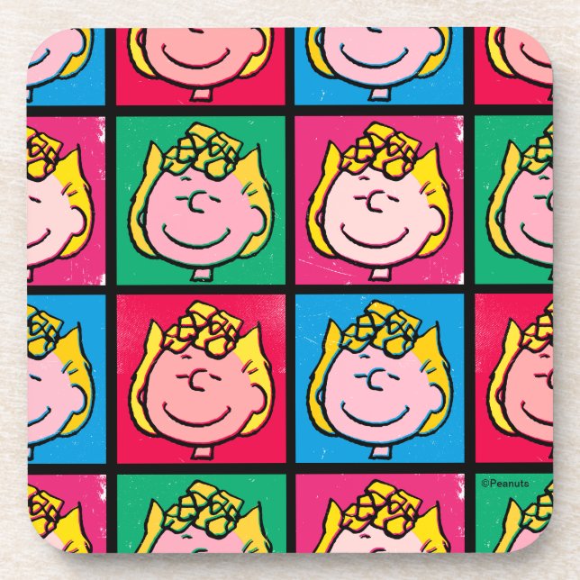 Dessous-de-verre Pop Art Sally | Mod pour vous Motif (Devant)