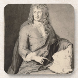Dessous-de-verre Portrait de Grinling Gibbons (1648-1721) (la