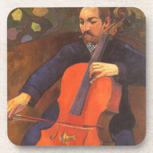 Dessous-de-verre Portrait de Schneklud Joueur par Paul Gauguin