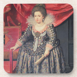 Dessous-de-verre Portrait d'Elizabeth de 1602-44) filles de la