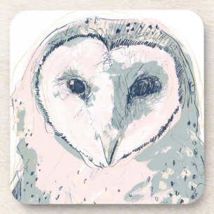 Dessous-de-verre Portrait funky Owl