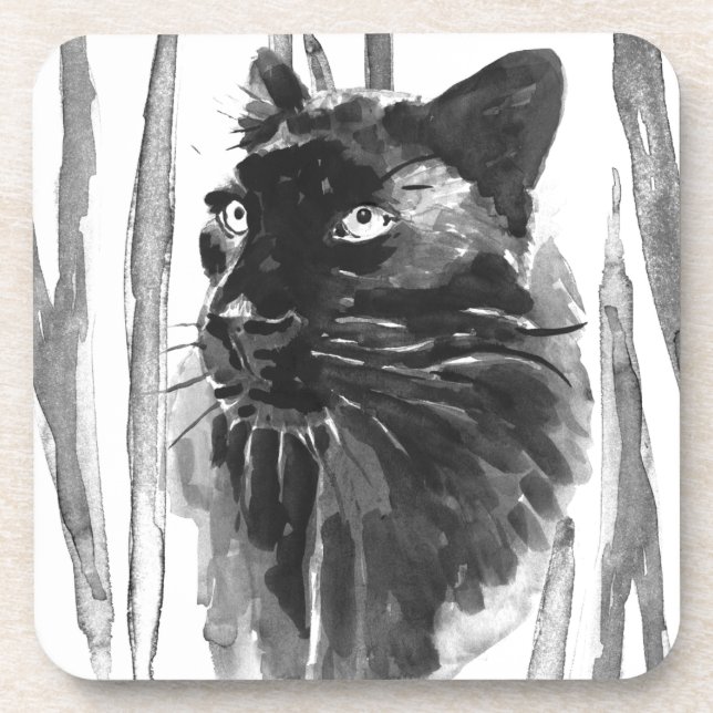 Dessous-de-verre Portrait Panther (Devant)