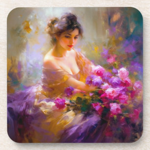 Dessous-de-verre Portrait sensuel