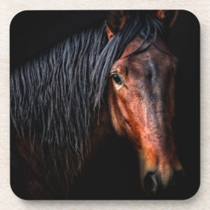Dessous-de-verre Portrait VII de cheval