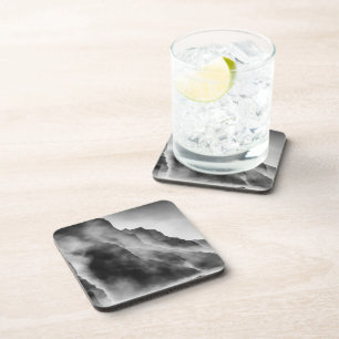 Dessous-de-verre Poser sur les rochers