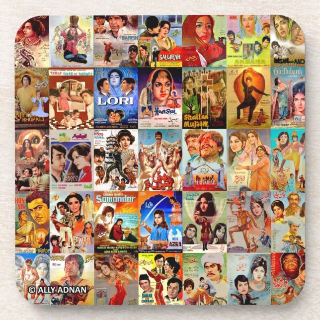 Dessous de verre - Posters pakistanais Vintages (Devant)