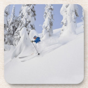 Dessous-de-verre Poudre de skis Mistie Fortin