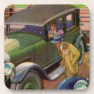 Dessous-de-verre Poupée Kelly-Springfield 1927