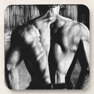 Dessous-de-verre Pour Hommes Elégant Masculine Art Homme Bodybuilde