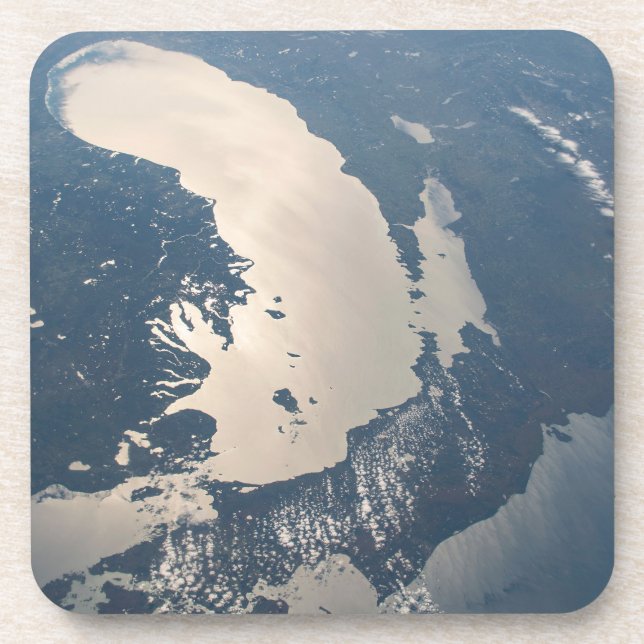 Dessous-de-verre Poutres Sunglint Au Bord Du Lac Michigan (Devant)