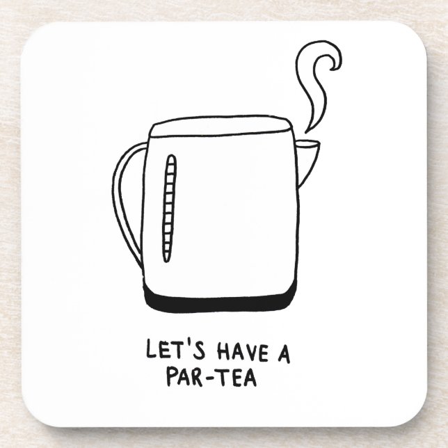 Dessous-de-verre Prenons un Par-Tea (Devant)