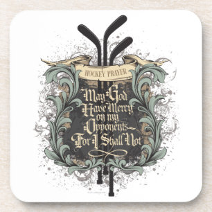 Dessous-de-verre Prière de hockey