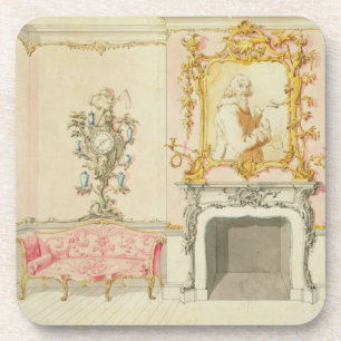 Dessous-de-verre Proposition pour un intérieur de salon, 1755-60