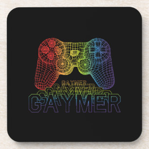 Dessous-de-verre Proud Gaymer, Jeu Gay pride