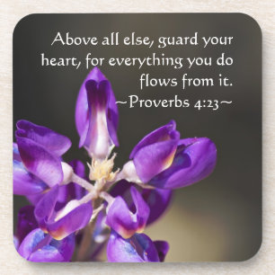 Dessous-de-verre Proverbes 4:23