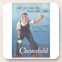 Publicité Chesterfield Cigarettes vintage
