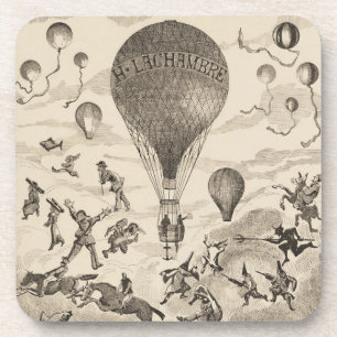 Dessous-de-verre Publicité Française Pour Le Fabricant De Ballons