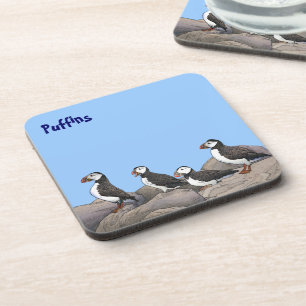 Dessous-de-verre Puffins de l'Atlantique