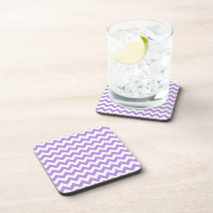 Dessous-de-verre Purple Zigzag, Purple Chevron, Motif géométrique