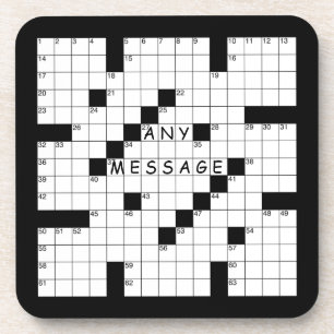 Dessous-de-verre Puzzle de mots croisés