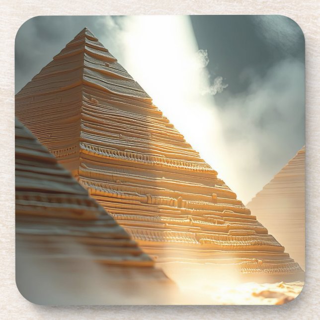 Dessous-de-verre Pyramides  (Devant)