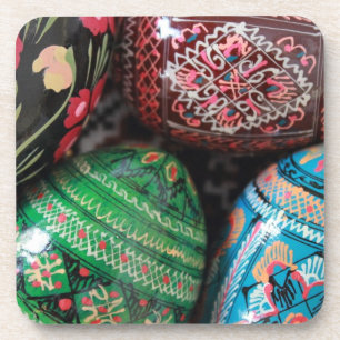 Dessous-de-verre Pysanky ukrainien - oeufs de pâques