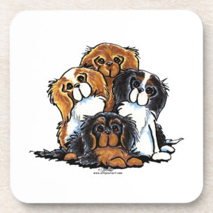 Dessous-de-verre Quatre Cavalier King Charles Spaniels