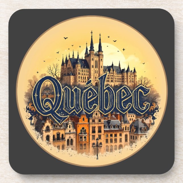 Dessous-de-verre Québec Canada (Devant)