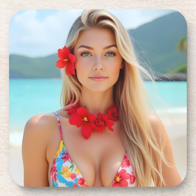 Dessous-de-verre Radiance : Helena's Island Moment Plastic (Devant)