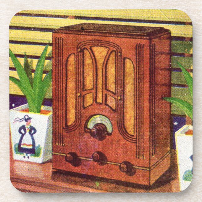 Dessous-de-verre Radio de la cathédrale 1937 (Devant)