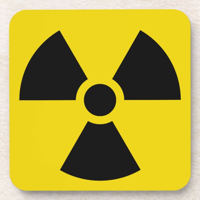 Dessous-de-verre Radioactif (Devant)