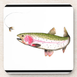 Dessous-de-verre Rainbow Trout Fly