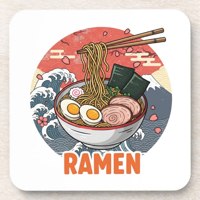 Dessous-de-verre Ramen (Devant)