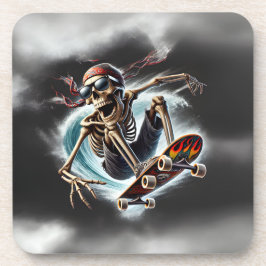 Dessous de verre Rattle & Roll Skateboard