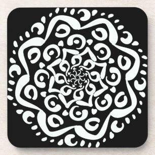 Dessous-de-verre Raven Mandala
