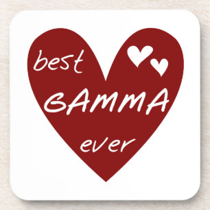 Dessous-de-verre Red Heart Meilleur Gamma Jamais Cadeaux