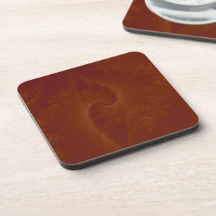 Dessous de verre Red Orange Twist