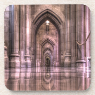 Dessous-de-verre Réflexions de la cathédrale nationale de Washingto