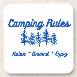 Dessous-de-verre Règles de camping