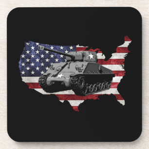 Dessous-de-verre Réservoir de M4 Sherman
